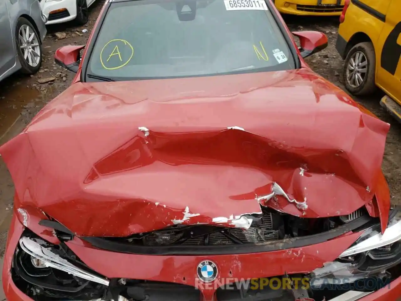 7 Photograph of a damaged car WBS4Y9C0XLFH29517 BMW M4 2020