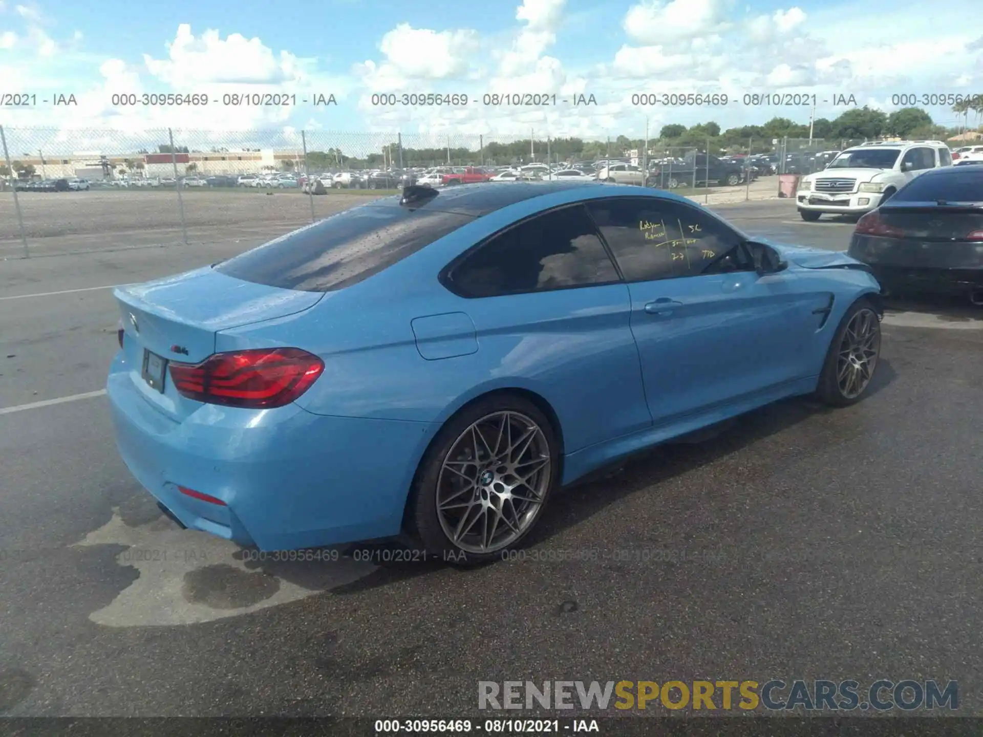 4 Photograph of a damaged car WBS4Y9C0XLFH65790 BMW M4 2020