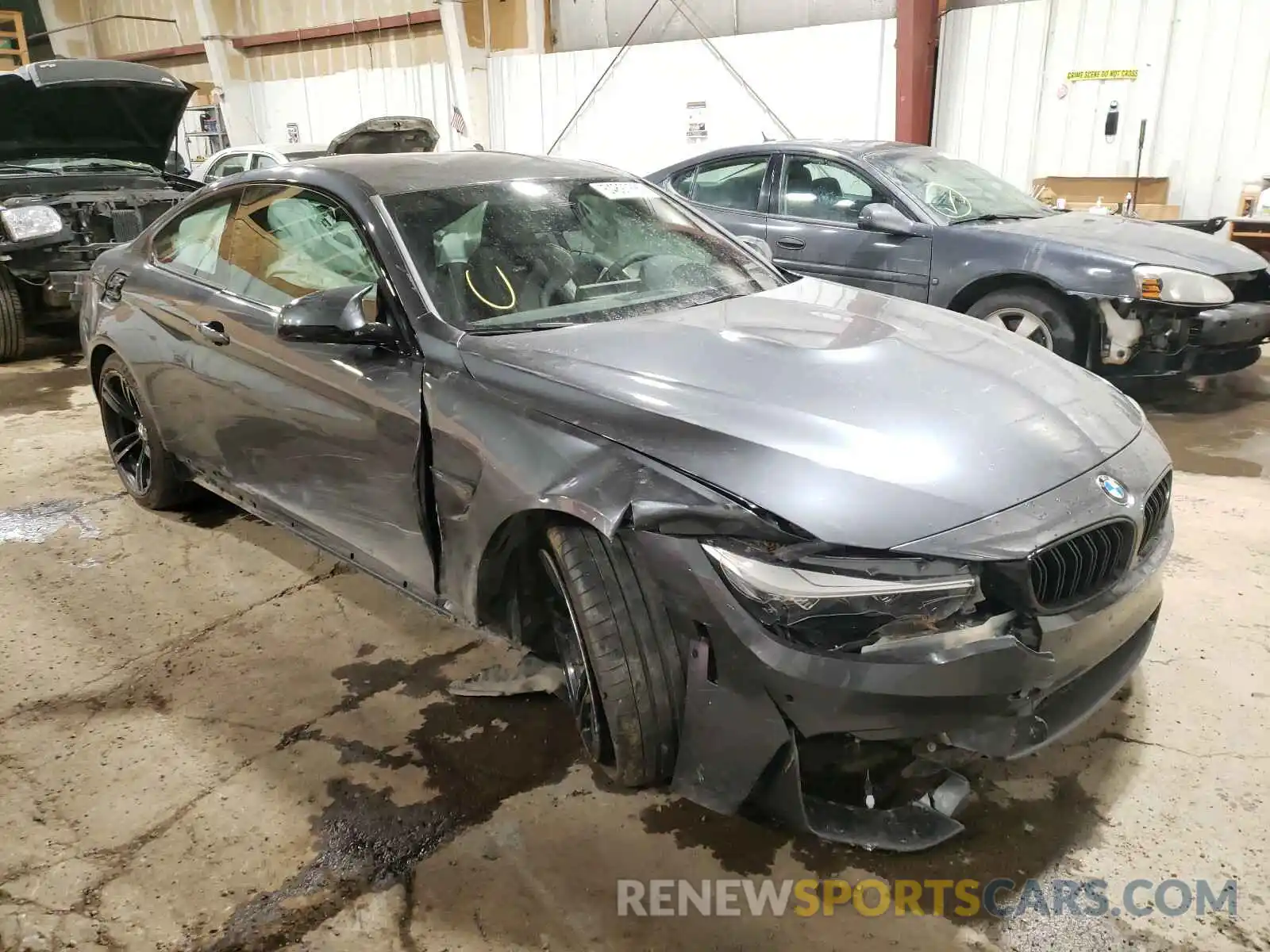 1 Фотография поврежденного автомобиля WBS4Y9C0XLFH89197 BMW M4 2020
