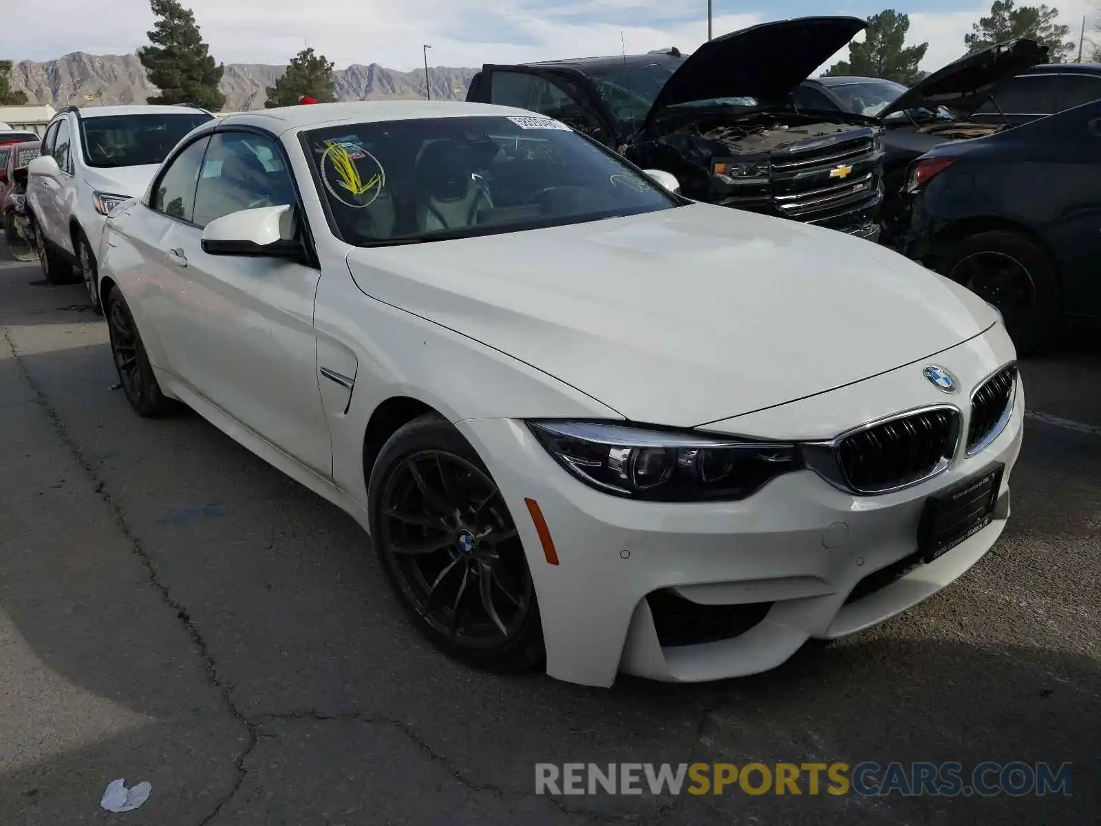 1 Photograph of a damaged car WBS4Z9C00L5P78807 BMW M4 2020