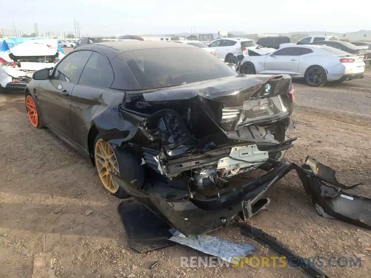 3 Photograph of a damaged car WBS4Z9C03LEJ63944 BMW M4 2020