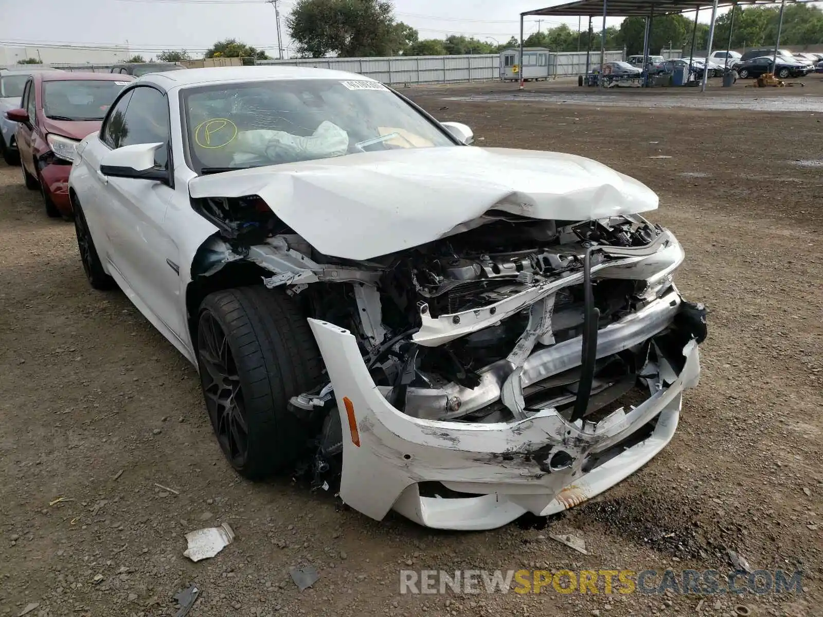 1 Photograph of a damaged car WBS4Z9C04L5N89254 BMW M4 2020