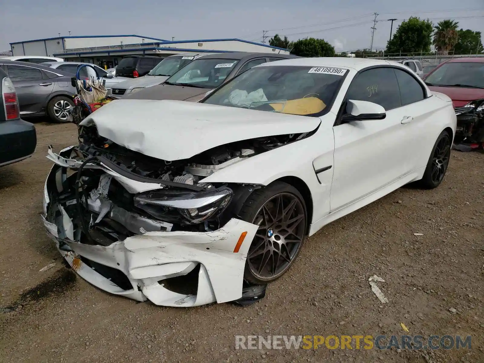 2 Photograph of a damaged car WBS4Z9C04L5N89254 BMW M4 2020