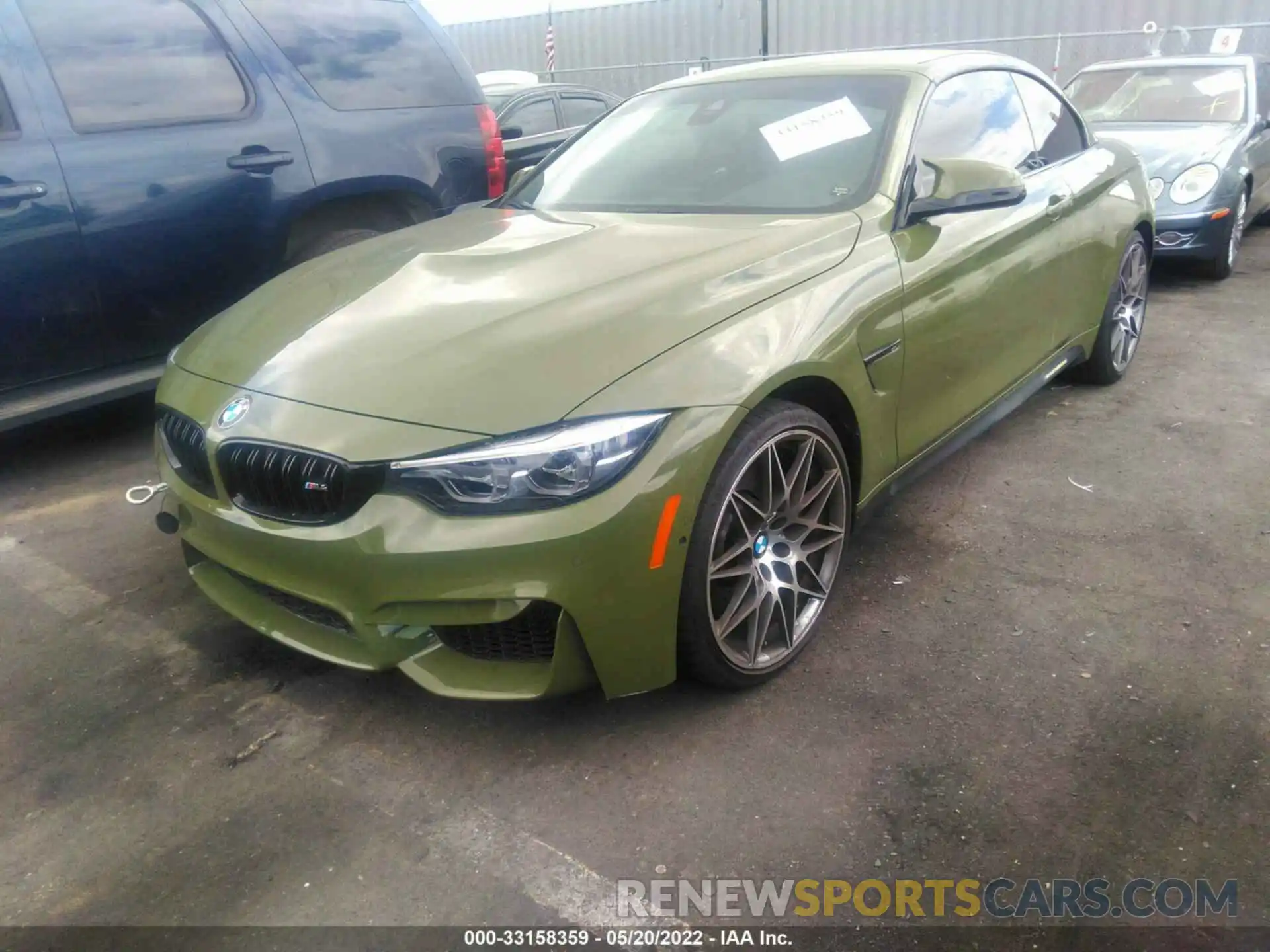 2 Photograph of a damaged car WBS4Z9C04L5P18304 BMW M4 2020