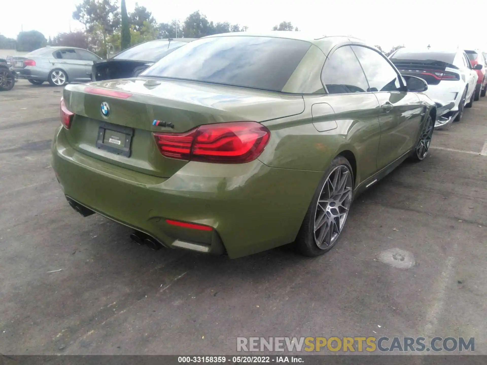 4 Photograph of a damaged car WBS4Z9C04L5P18304 BMW M4 2020