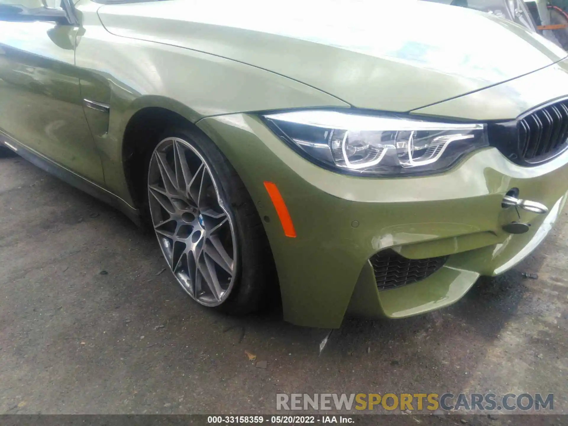 6 Photograph of a damaged car WBS4Z9C04L5P18304 BMW M4 2020