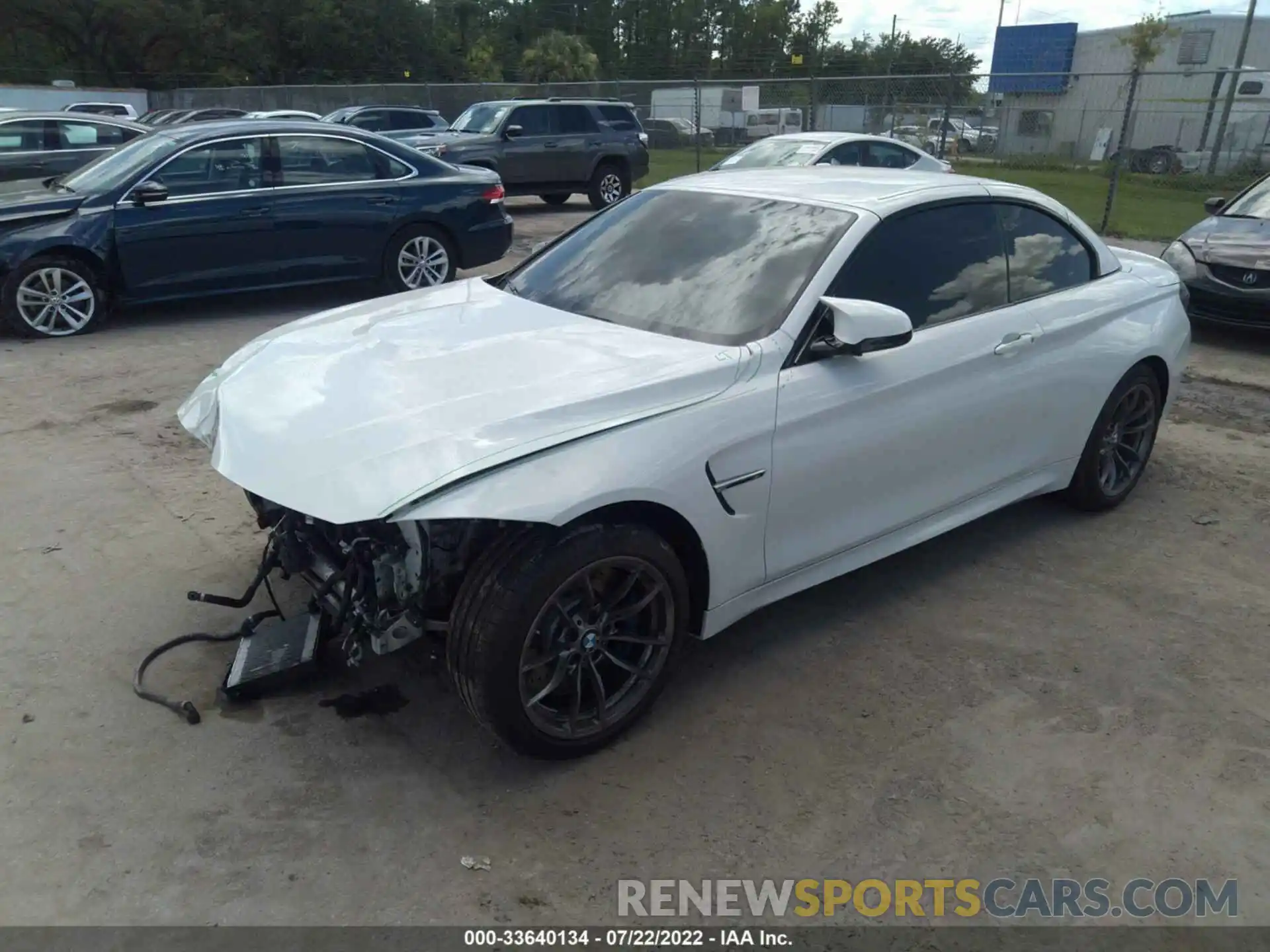 2 Photograph of a damaged car WBS4Z9C04L5P77353 BMW M4 2020