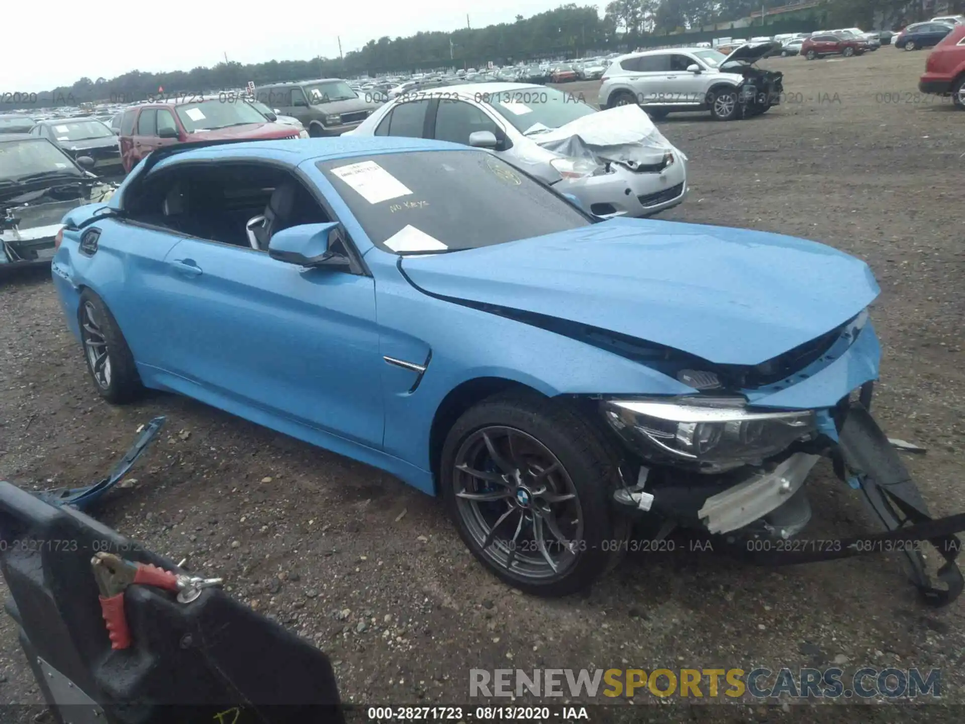 1 Photograph of a damaged car WBS4Z9C07L5P62412 BMW M4 2020