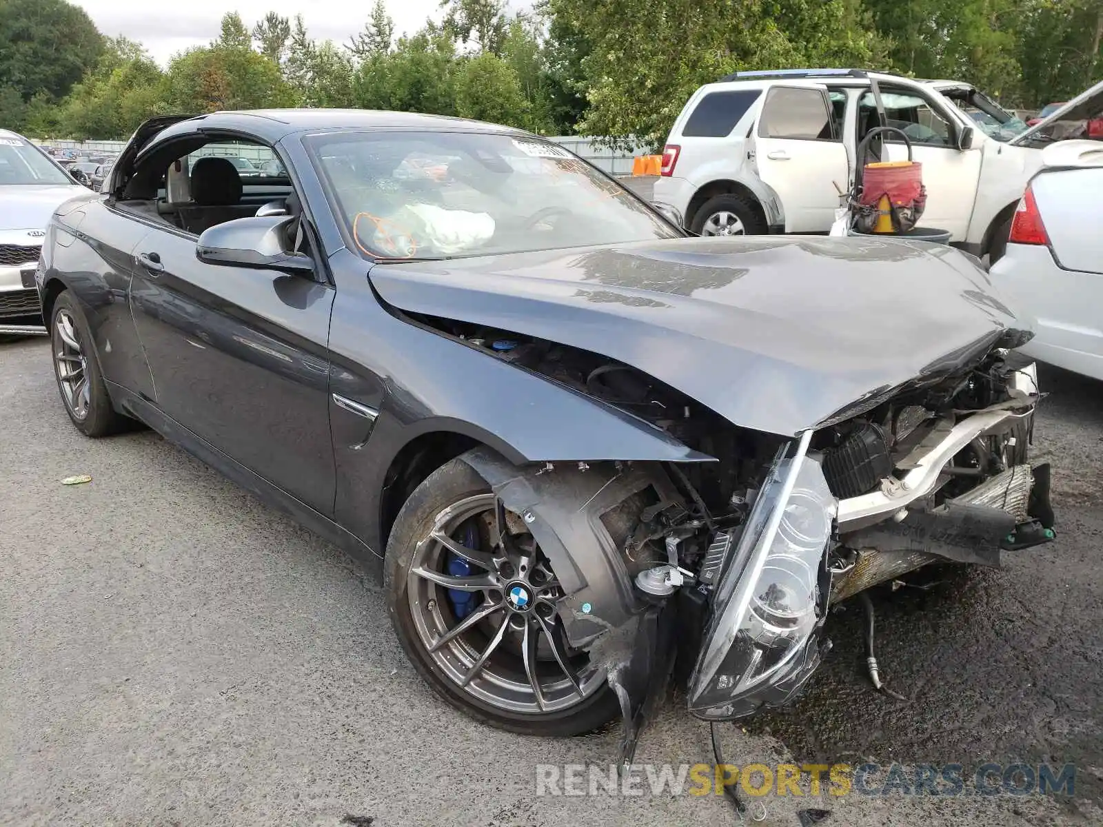 1 Photograph of a damaged car WBS4Z9C07L5P91814 BMW M4 2020