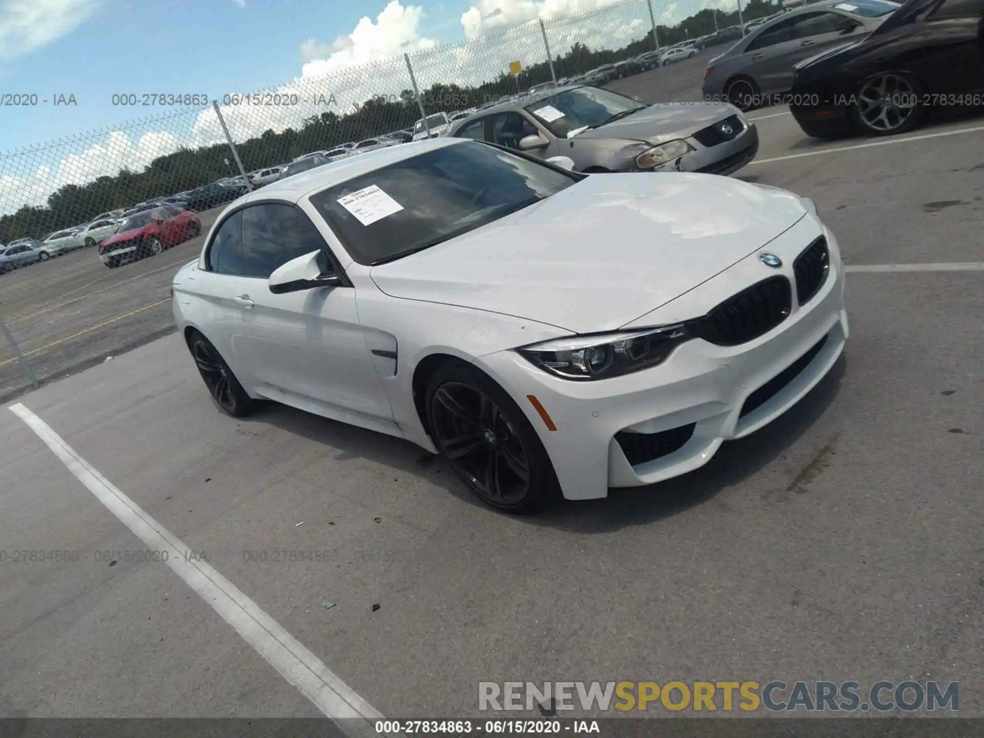 1 Photograph of a damaged car WBS4Z9C08L5N60324 BMW M4 2020