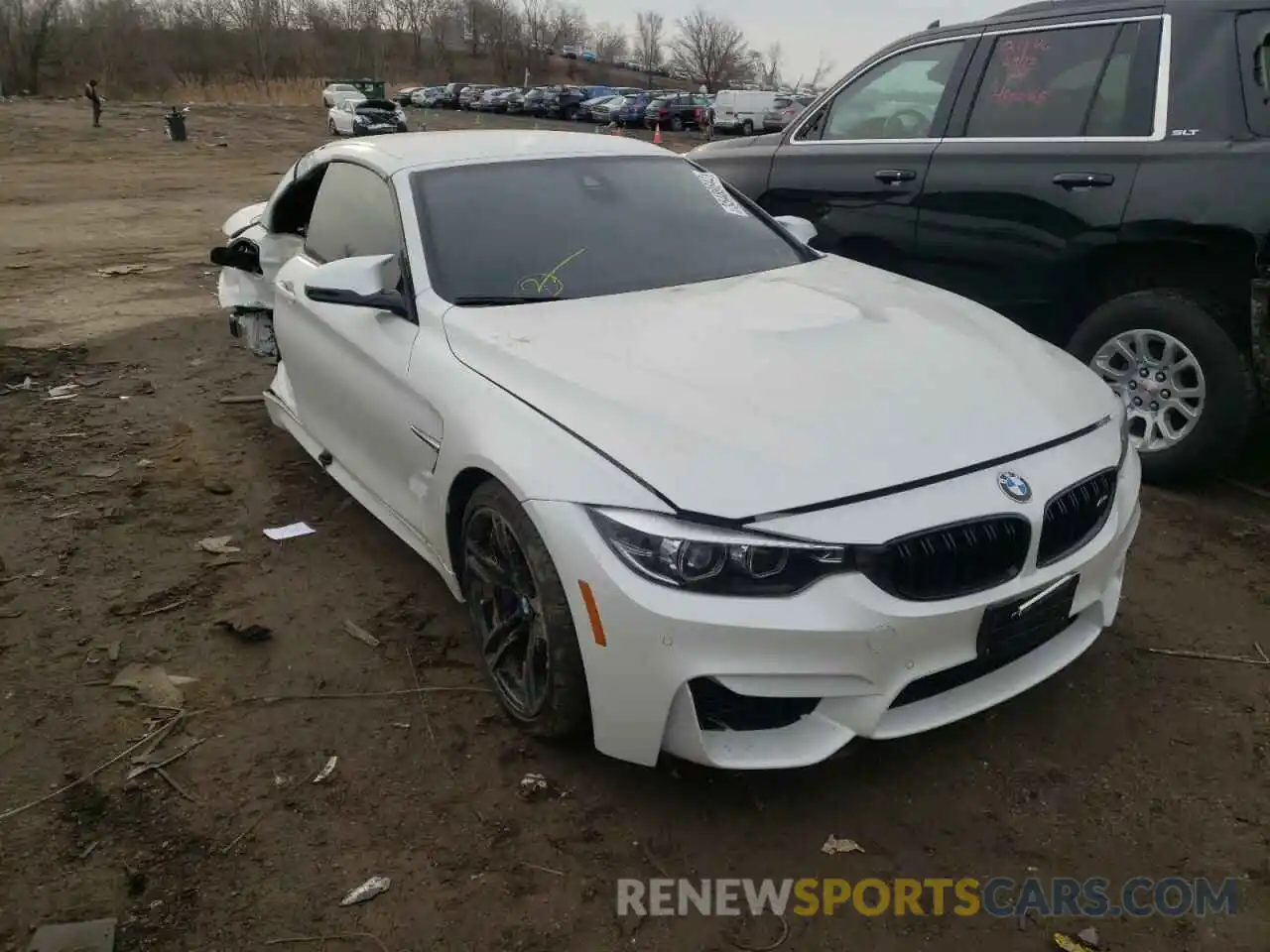 1 Photograph of a damaged car WBS4Z9C09L5N95177 BMW M4 2020