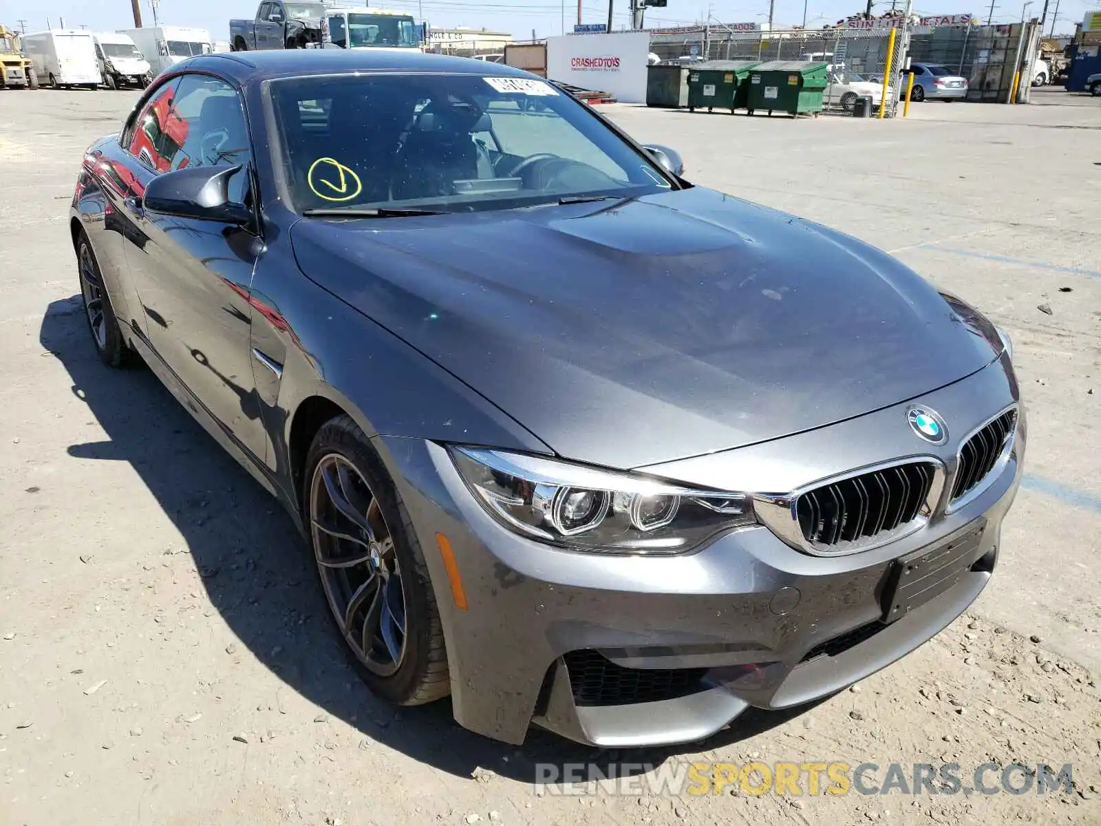 1 Photograph of a damaged car WBS4Z9C09L5P89269 BMW M4 2020