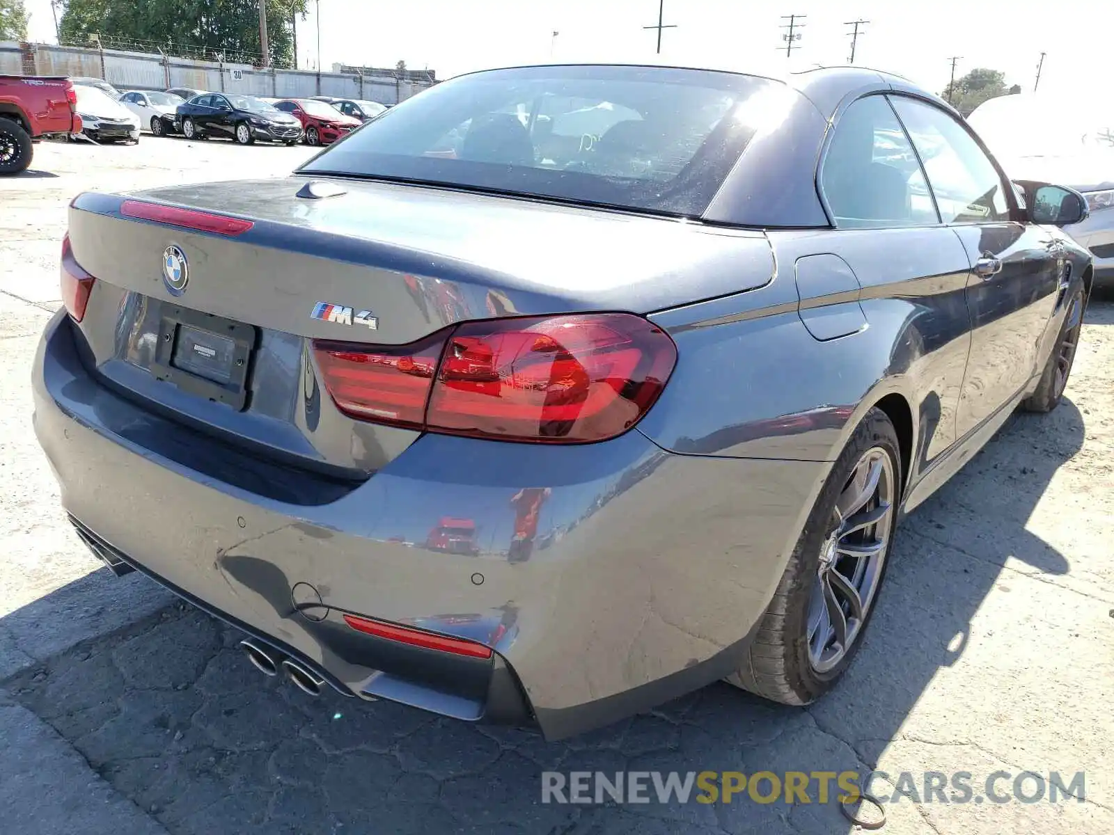 4 Photograph of a damaged car WBS4Z9C09L5P89269 BMW M4 2020