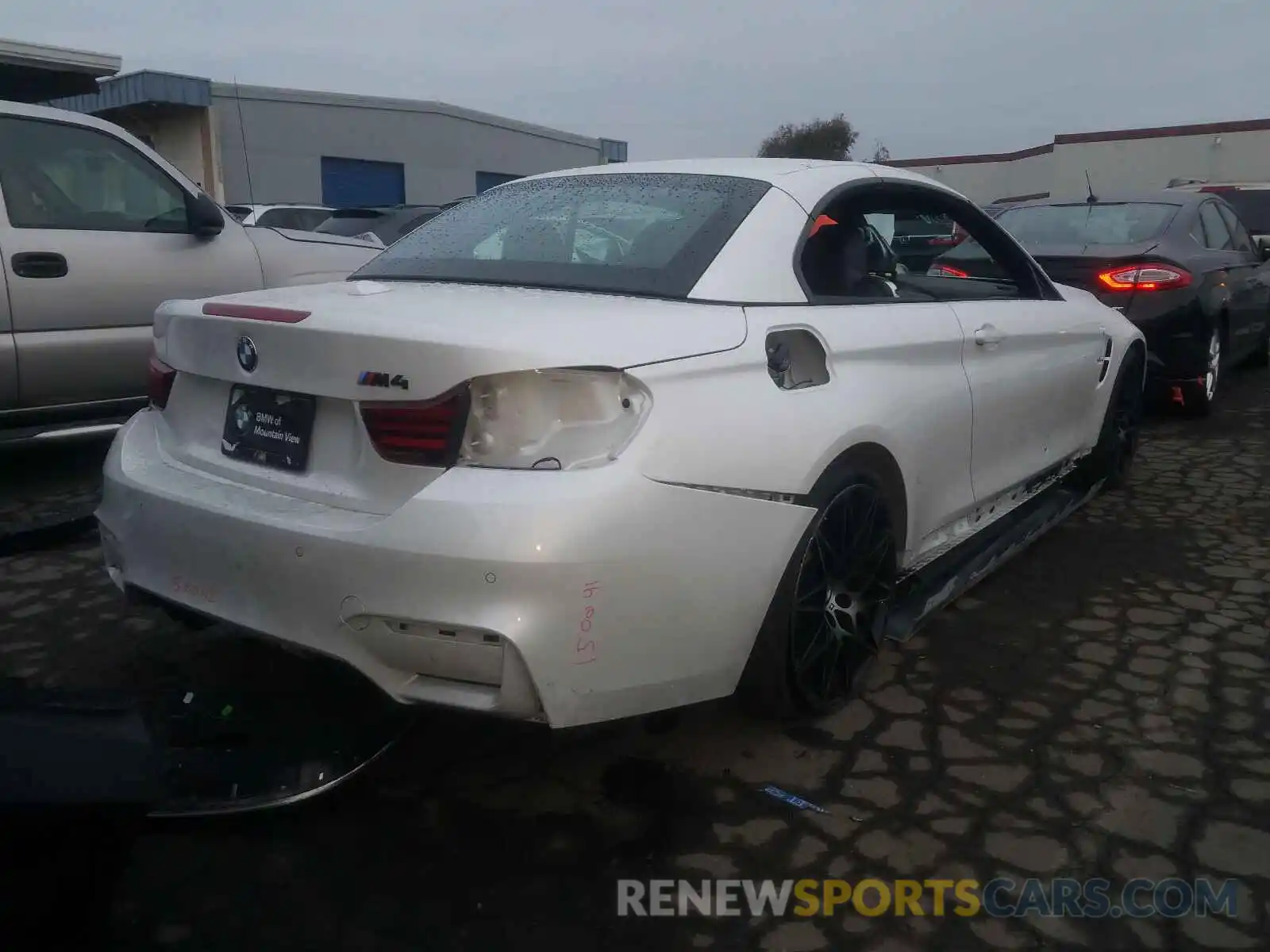 4 Photograph of a damaged car WBS4Z9C09L5R08809 BMW M4 2020