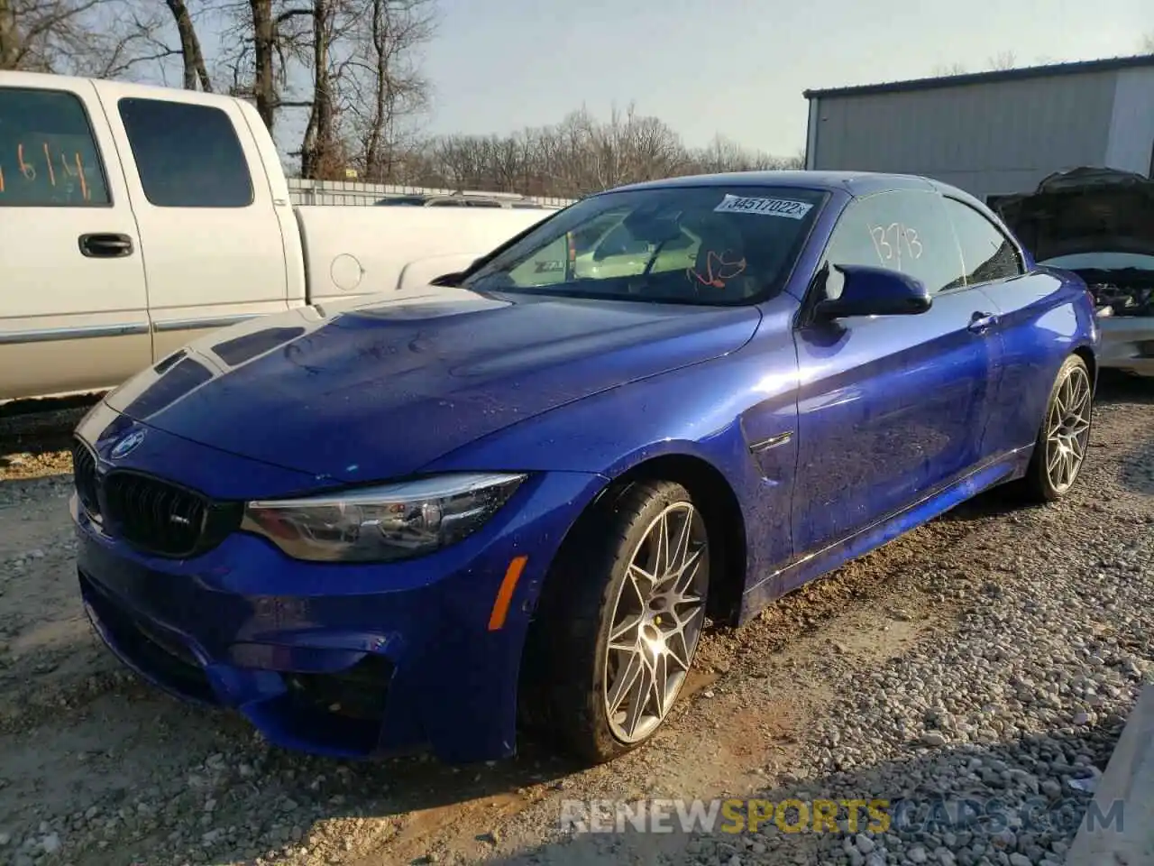 2 Photograph of a damaged car WBS4Z9C0XL5N27535 BMW M4 2020