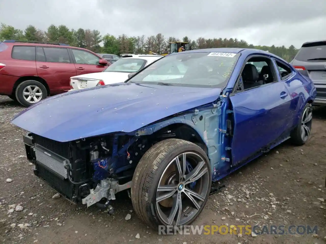 2 Photograph of a damaged car WBA13AR01MCF64099 BMW M4 2021