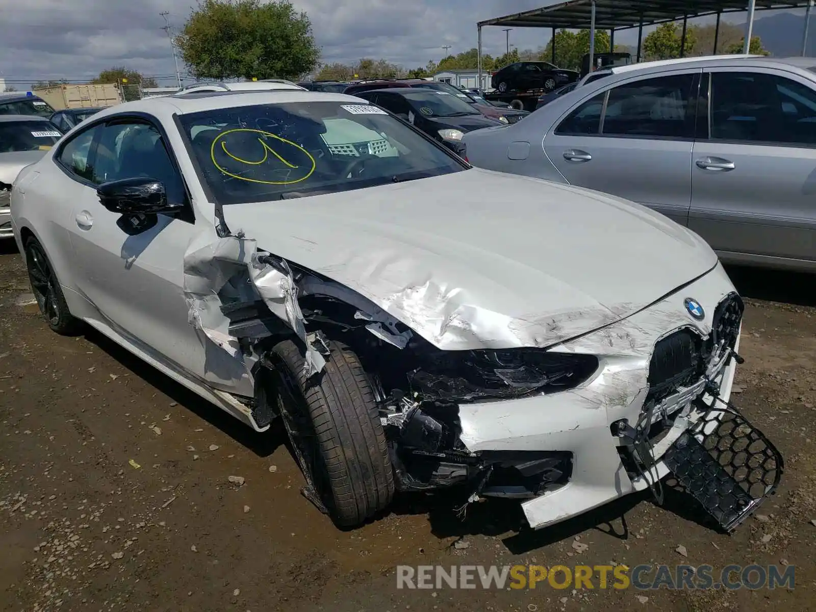 1 Фотография поврежденного автомобиля WBA13AR02MCF60269 BMW M4 2021