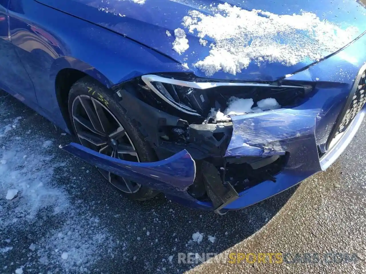 9 Photograph of a damaged car WBA13AR04MCF61567 BMW M4 2021