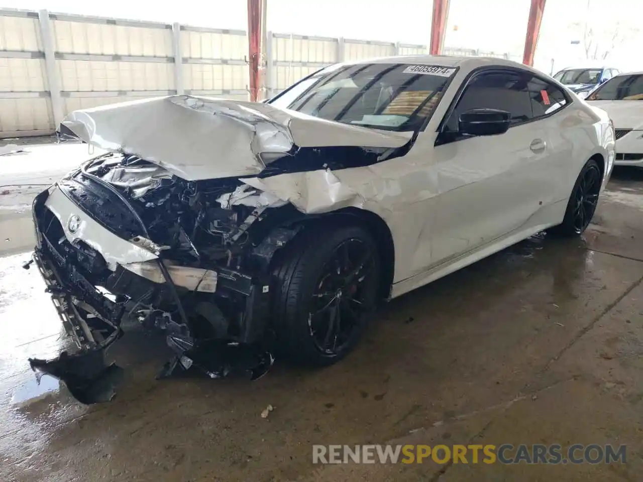 1 Photograph of a damaged car WBA13AR07MCG82741 BMW M4 2021