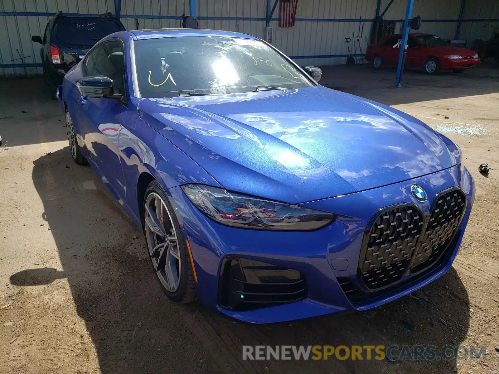 1 Photograph of a damaged car WBA13AR08MCG54818 BMW M4 2021