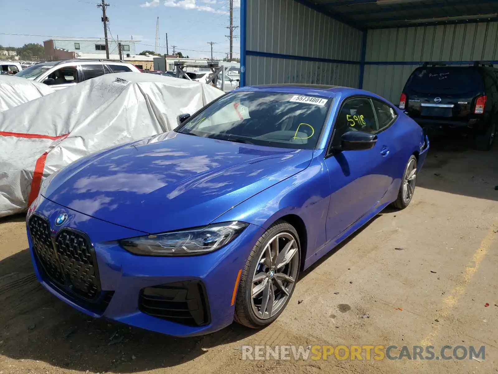 2 Photograph of a damaged car WBA13AR08MCG54818 BMW M4 2021