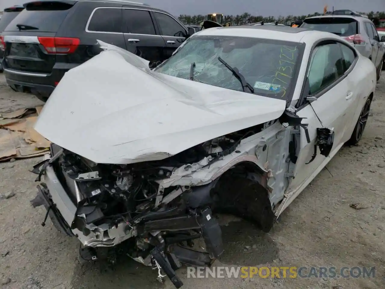 2 Photograph of a damaged car WBA13AR09MCF32663 BMW M4 2021