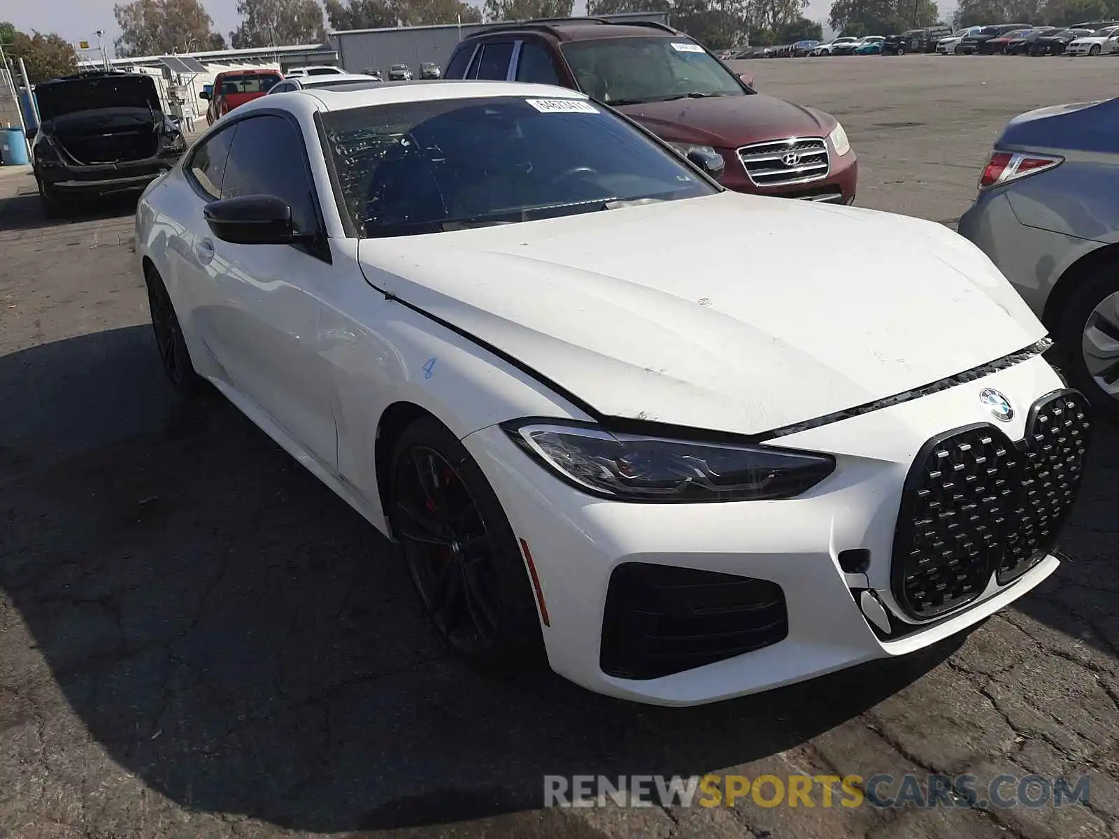 1 Photograph of a damaged car WBA13AR09MCF72290 BMW M4 2021