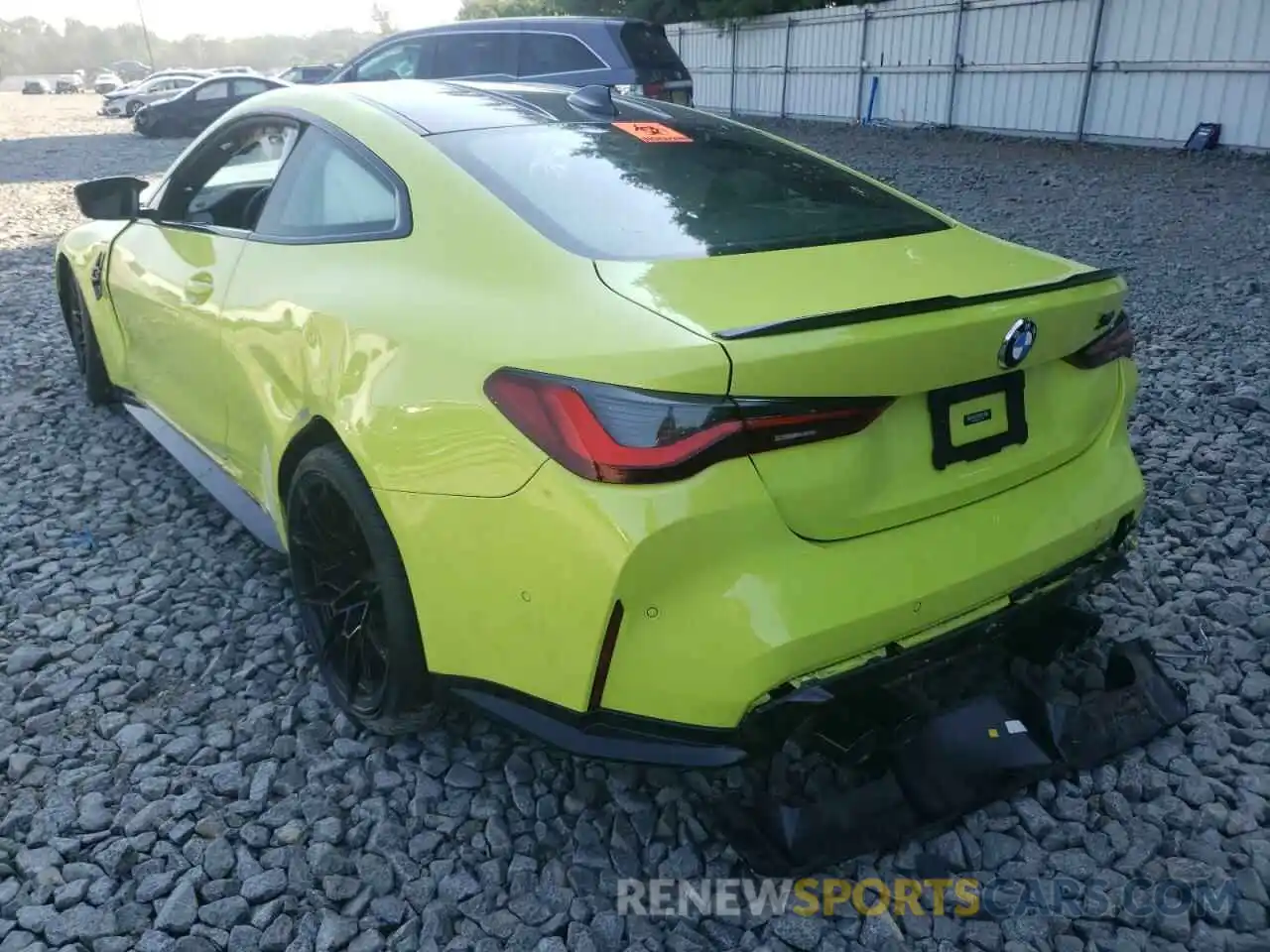 3 Photograph of a damaged car WBS33AZ01MCF87726 BMW M4 2021