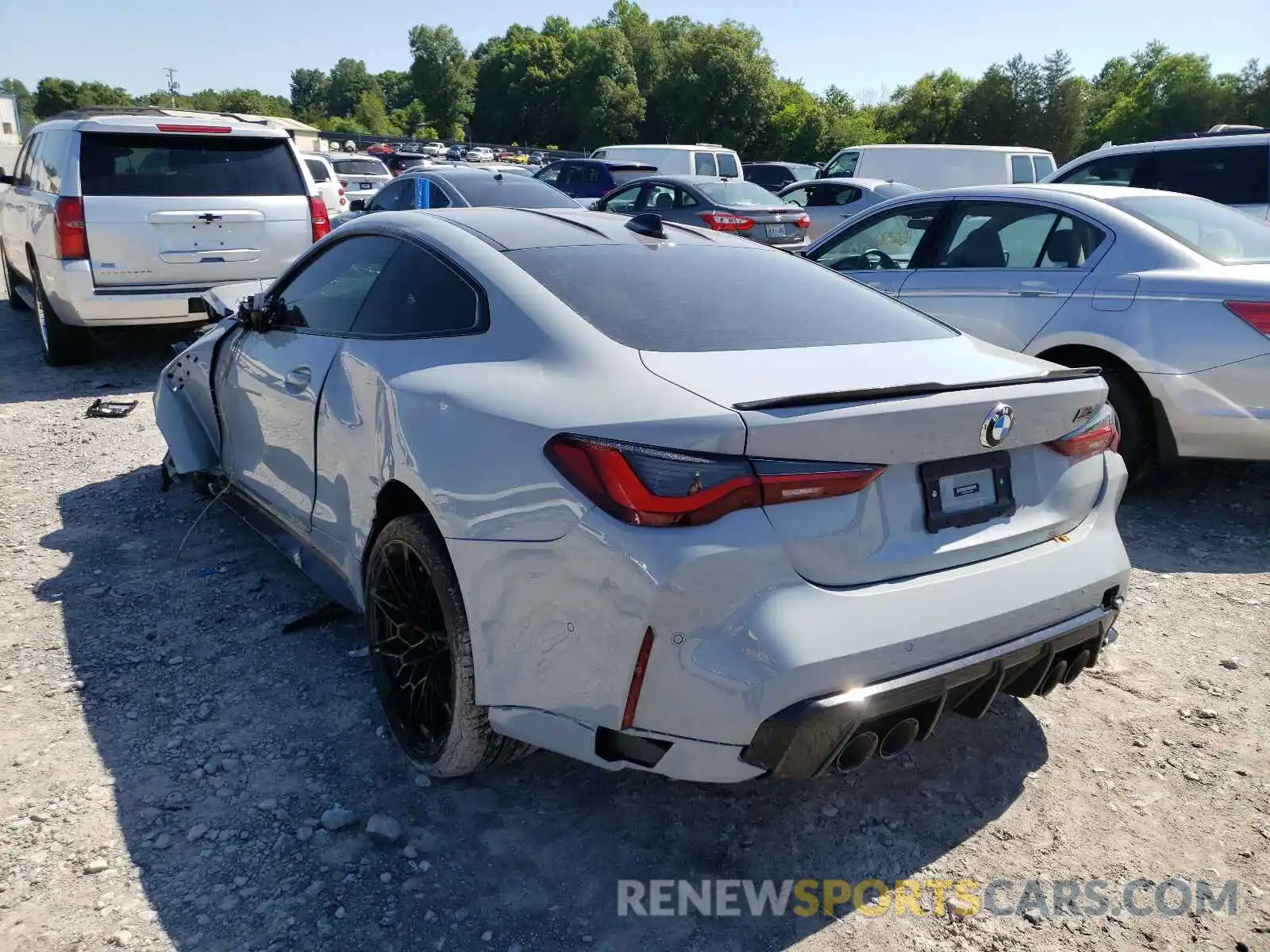 3 Photograph of a damaged car WBS33AZ01MCG63719 BMW M4 2021