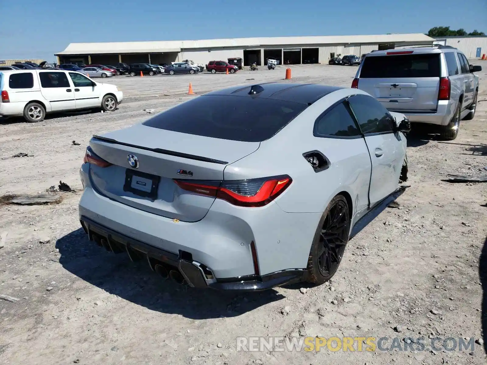 4 Photograph of a damaged car WBS33AZ01MCG63719 BMW M4 2021