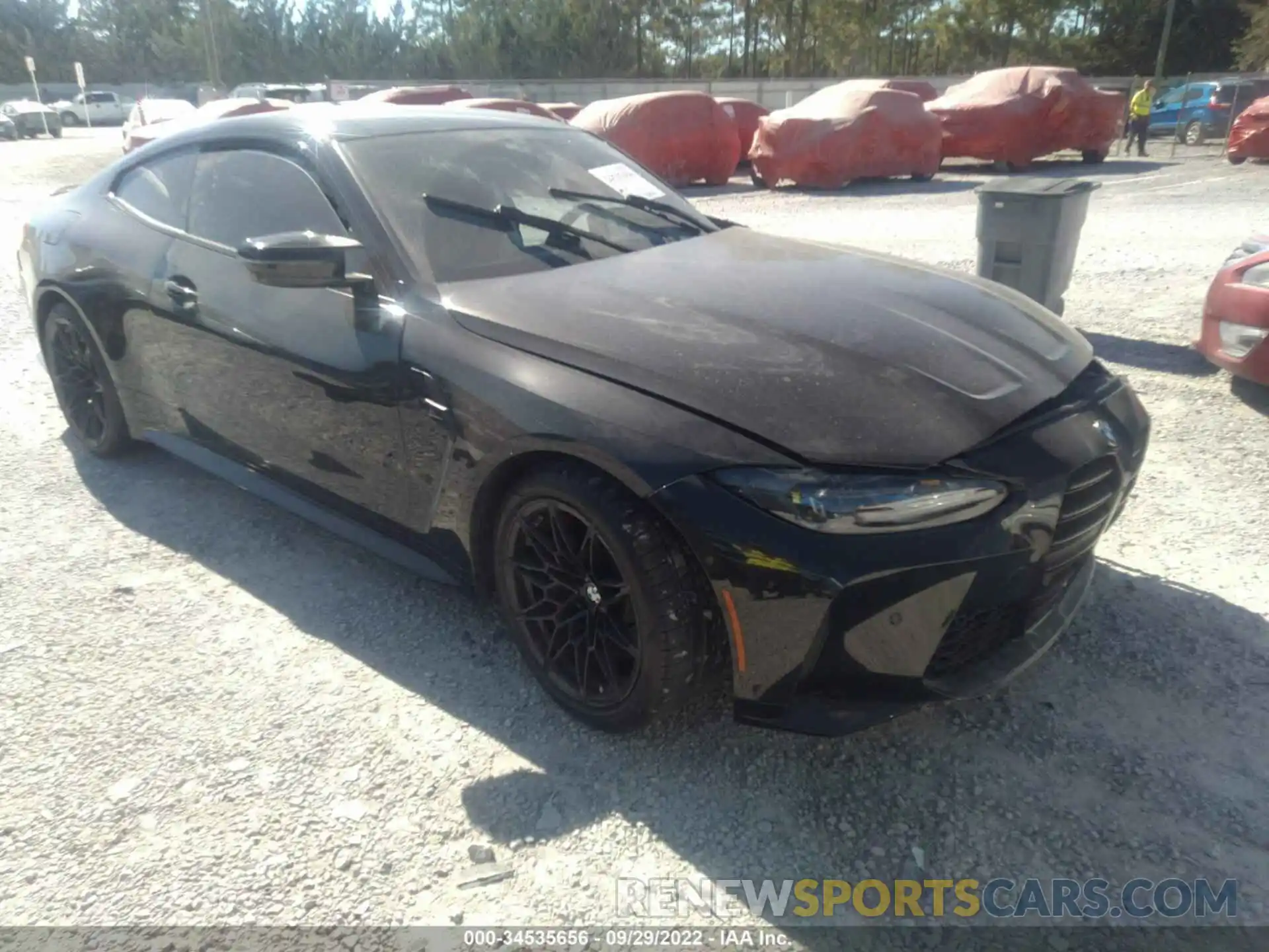 1 Photograph of a damaged car WBS33AZ01MCG80147 BMW M4 2021