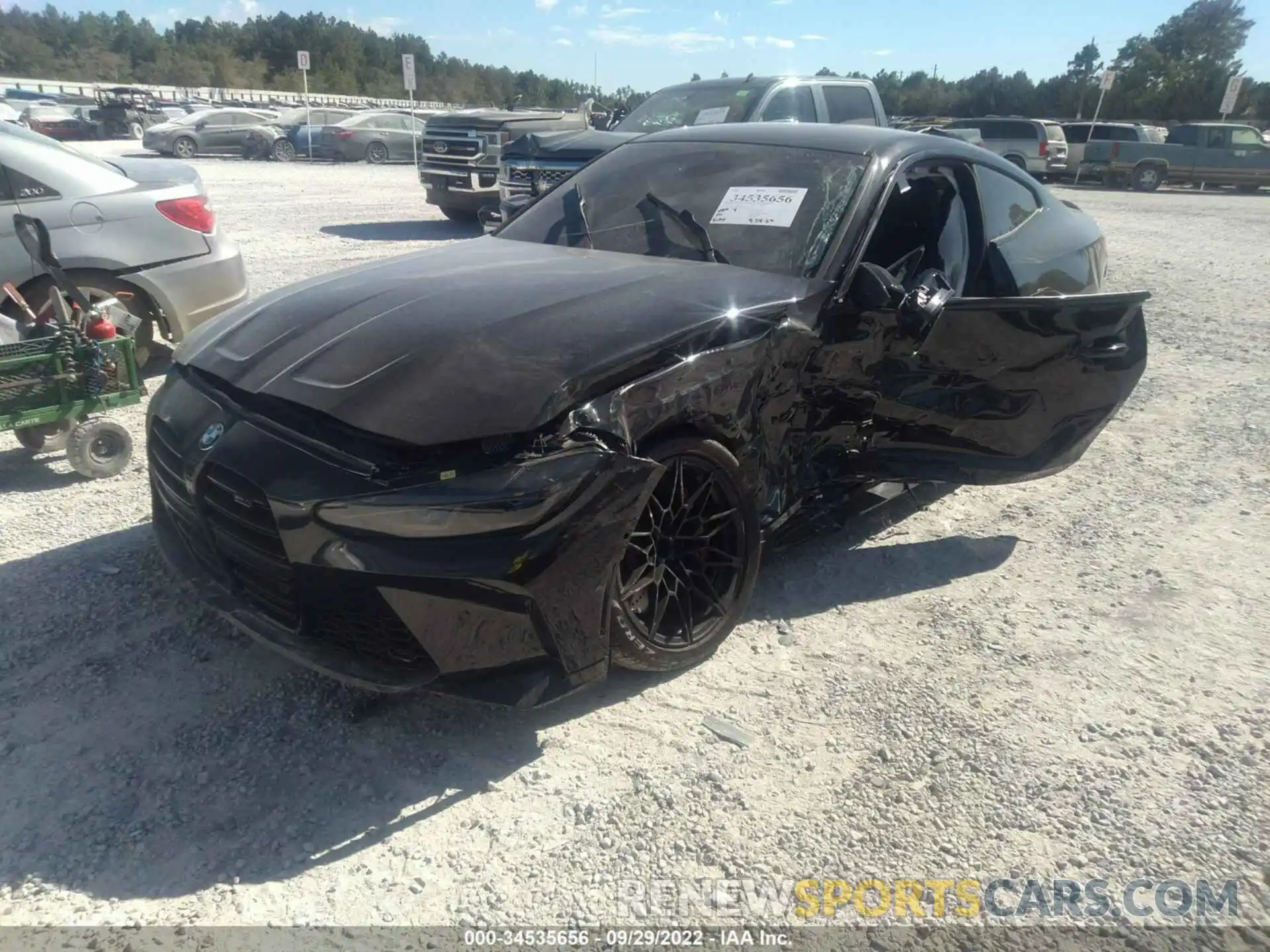 2 Photograph of a damaged car WBS33AZ01MCG80147 BMW M4 2021