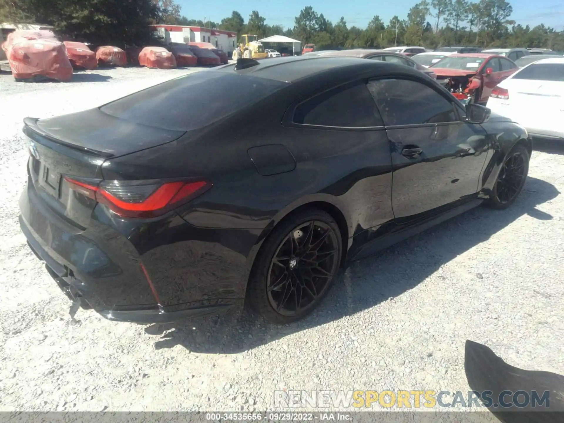 4 Photograph of a damaged car WBS33AZ01MCG80147 BMW M4 2021