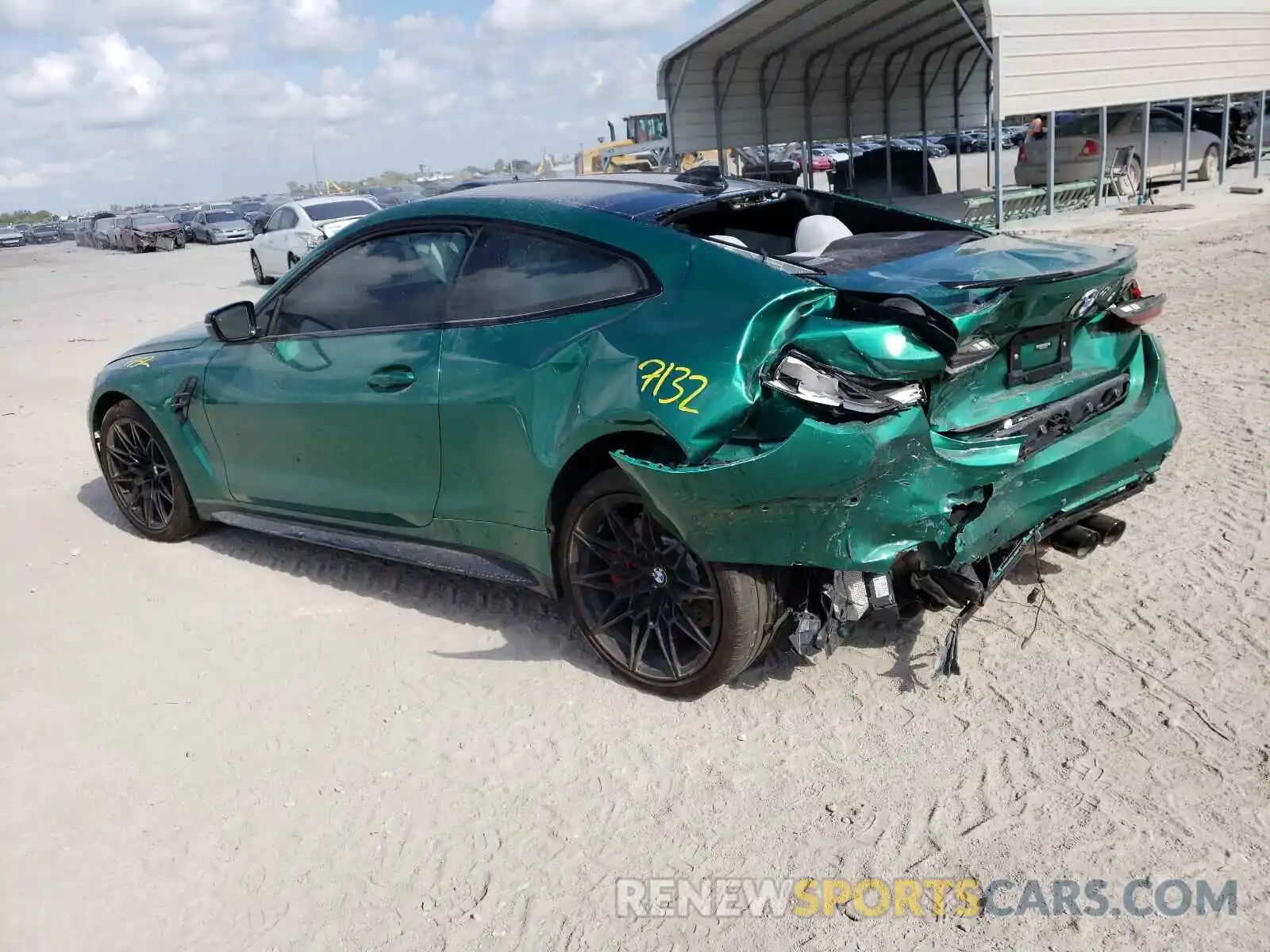 3 Photograph of a damaged car WBS33AZ02MCG46119 BMW M4 2021