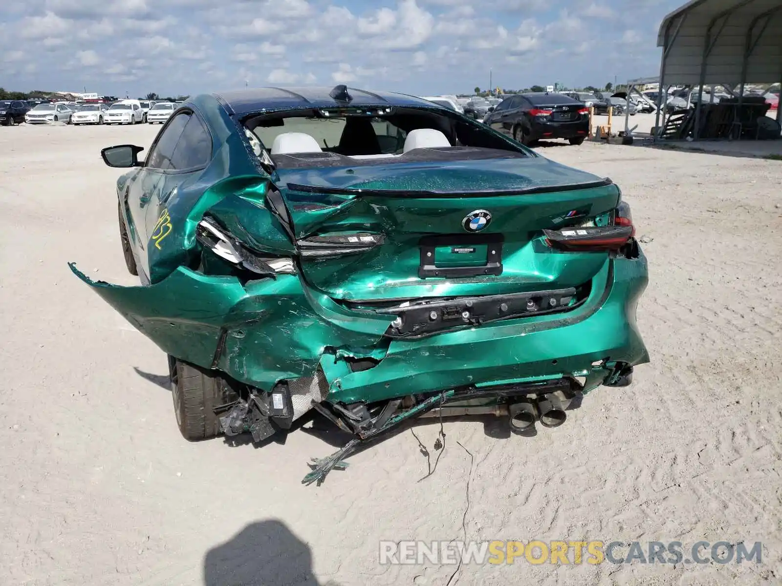 9 Photograph of a damaged car WBS33AZ02MCG46119 BMW M4 2021