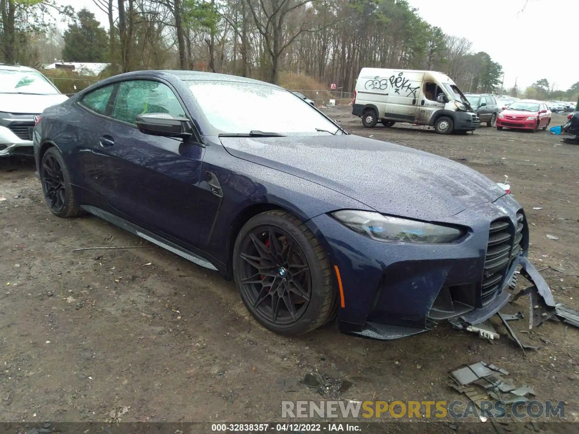 1 Photograph of a damaged car WBS33AZ02MCG54947 BMW M4 2021