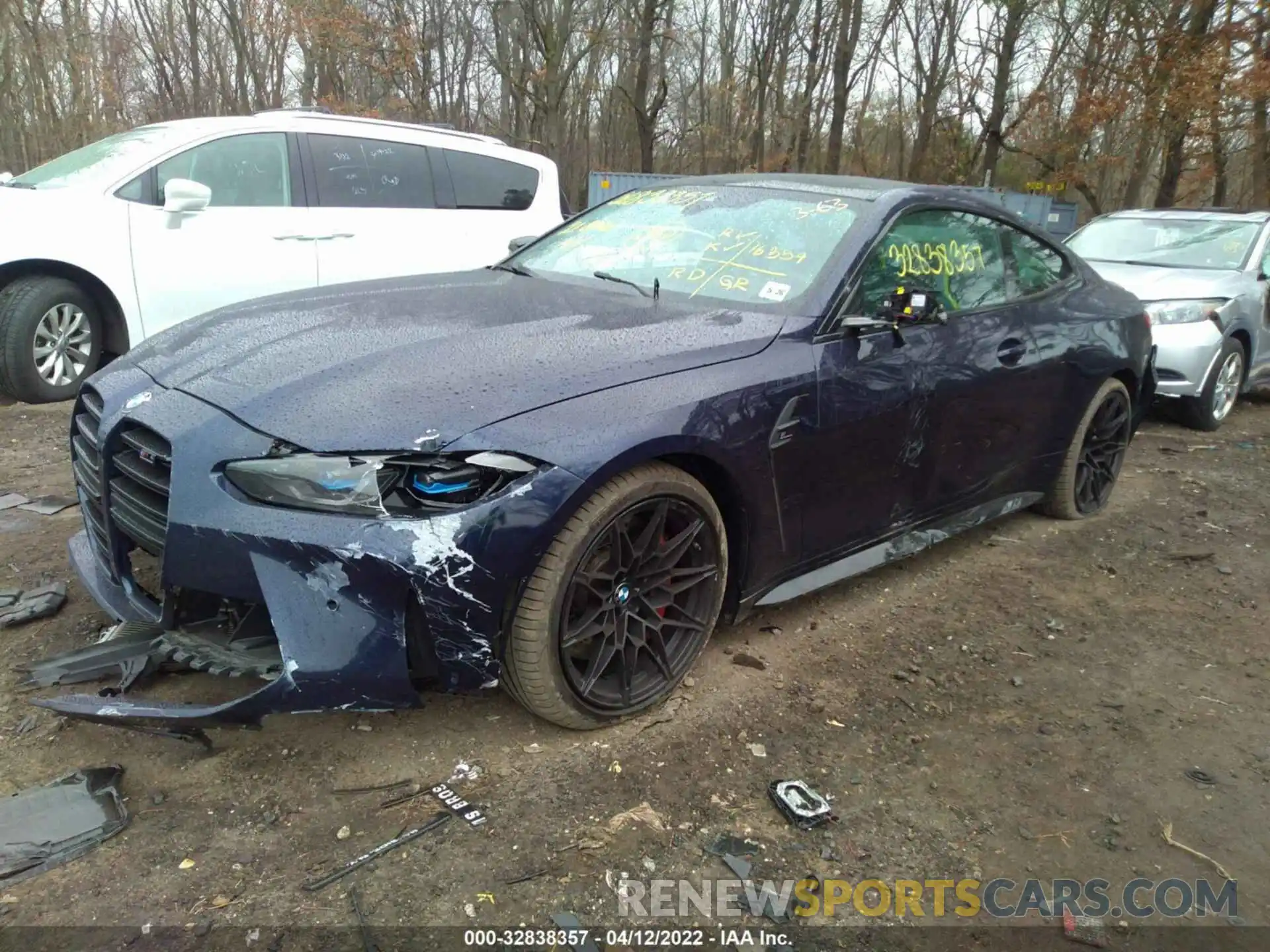 2 Фотография поврежденного автомобиля WBS33AZ02MCG54947 BMW M4 2021