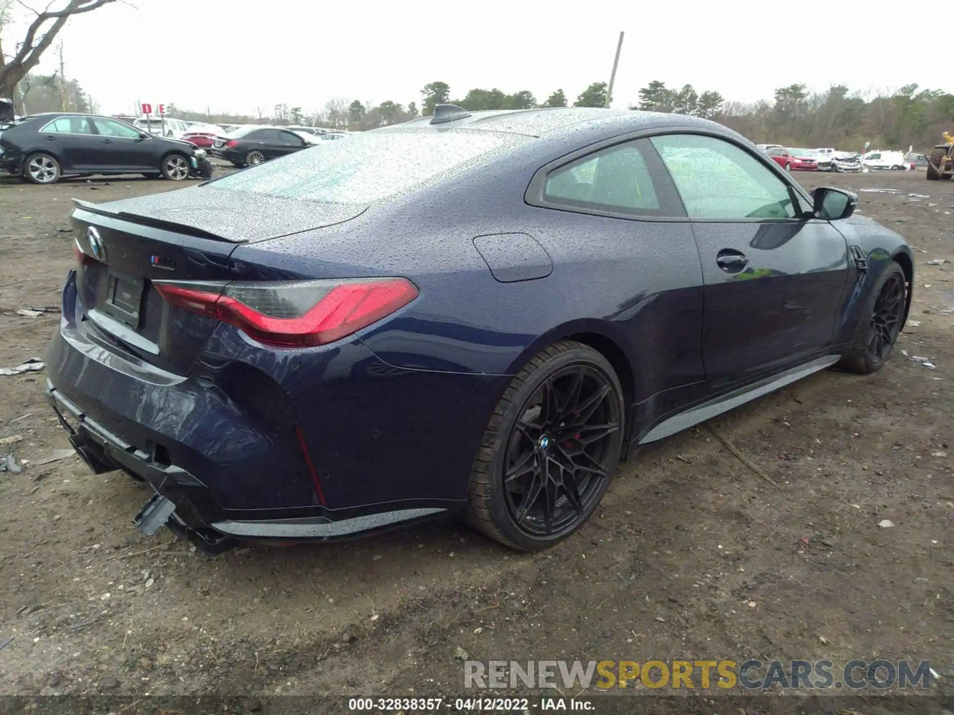 4 Photograph of a damaged car WBS33AZ02MCG54947 BMW M4 2021