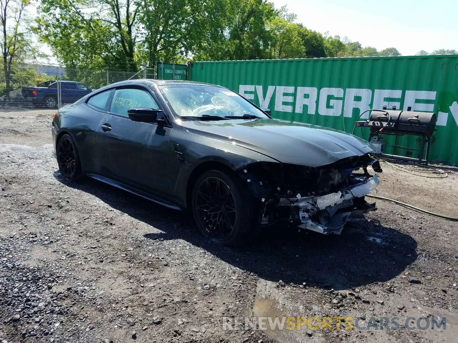 1 Photograph of a damaged car WBS33AZ02MCG66922 BMW M4 2021