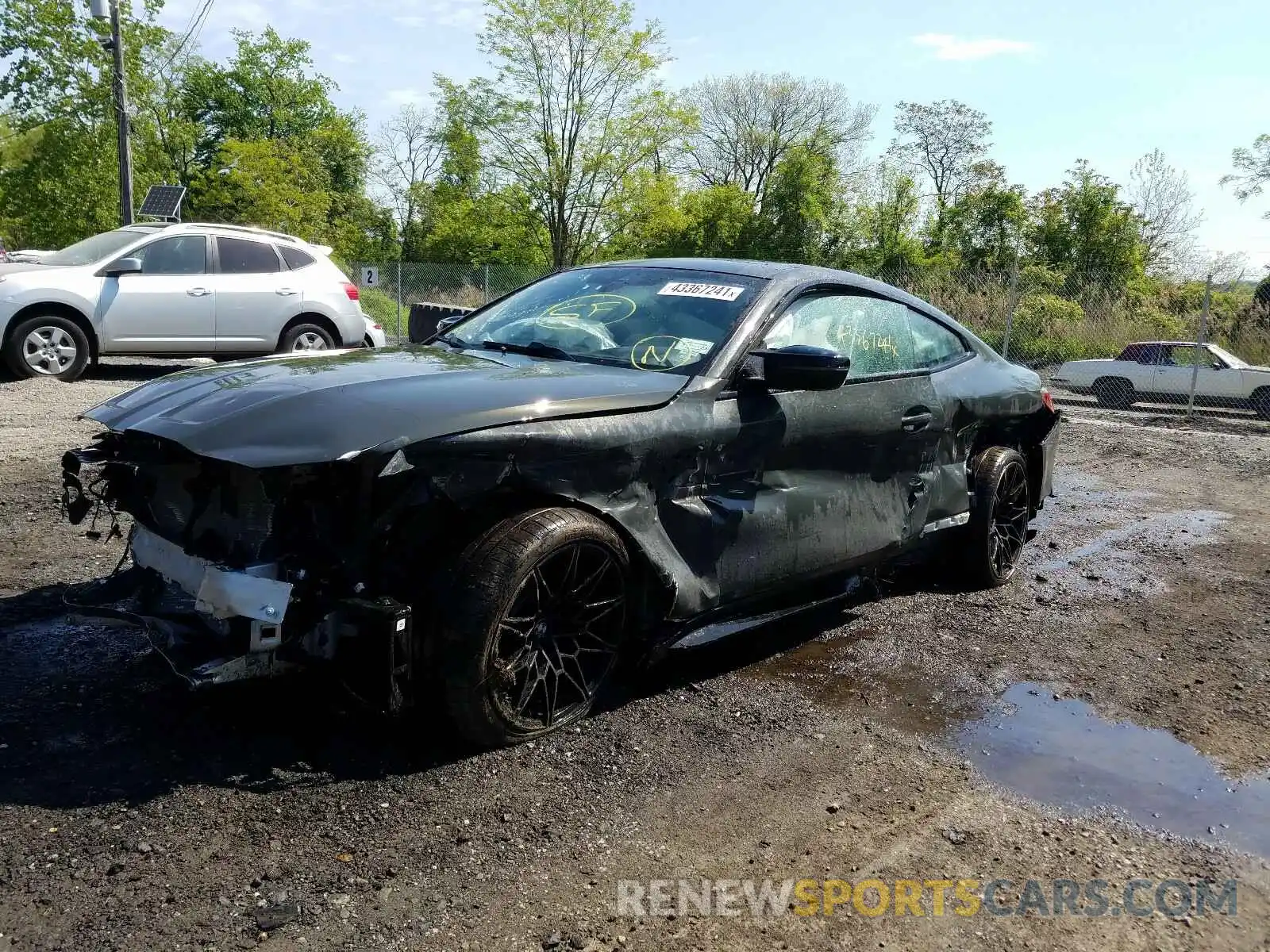 2 Photograph of a damaged car WBS33AZ02MCG66922 BMW M4 2021