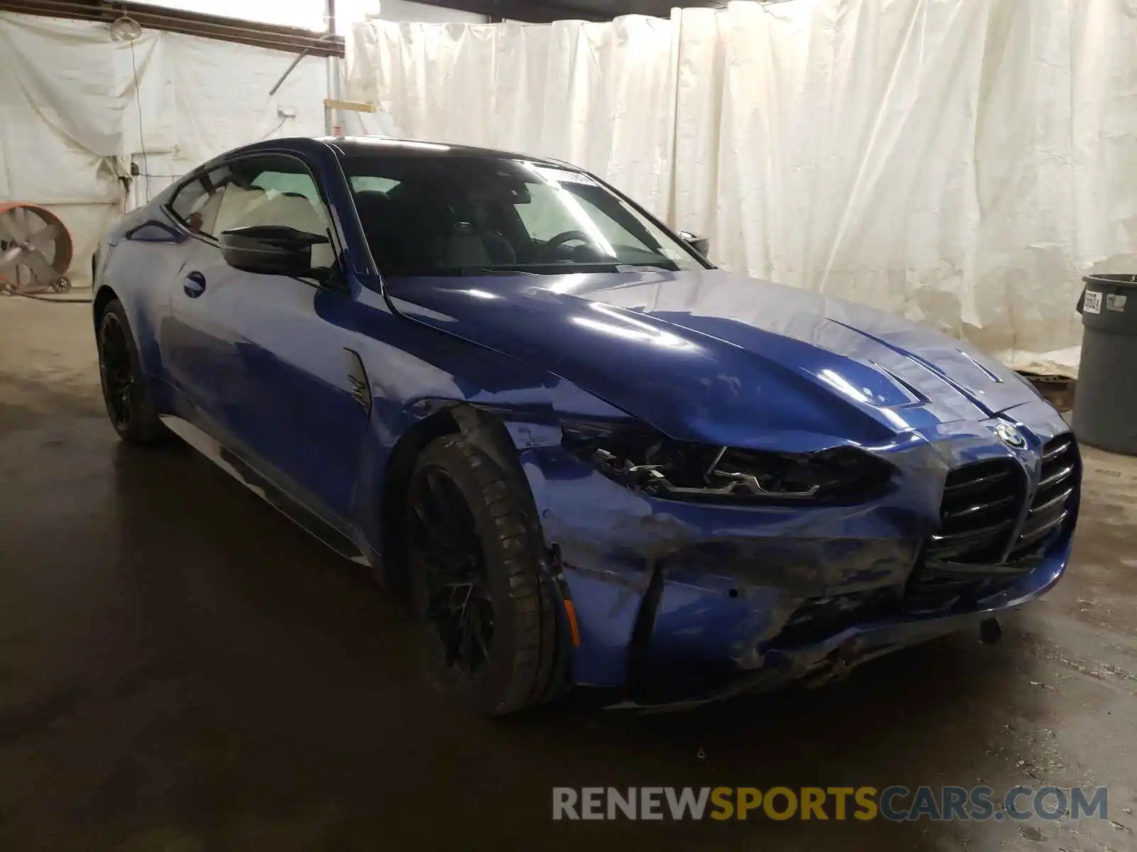 1 Photograph of a damaged car WBS33AZ02MCG84109 BMW M4 2021