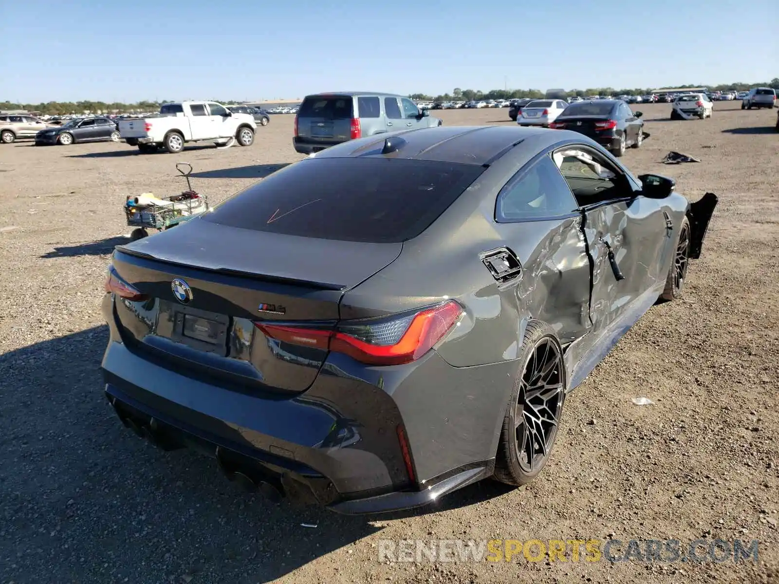 4 Photograph of a damaged car WBS33AZ02MCG89519 BMW M4 2021