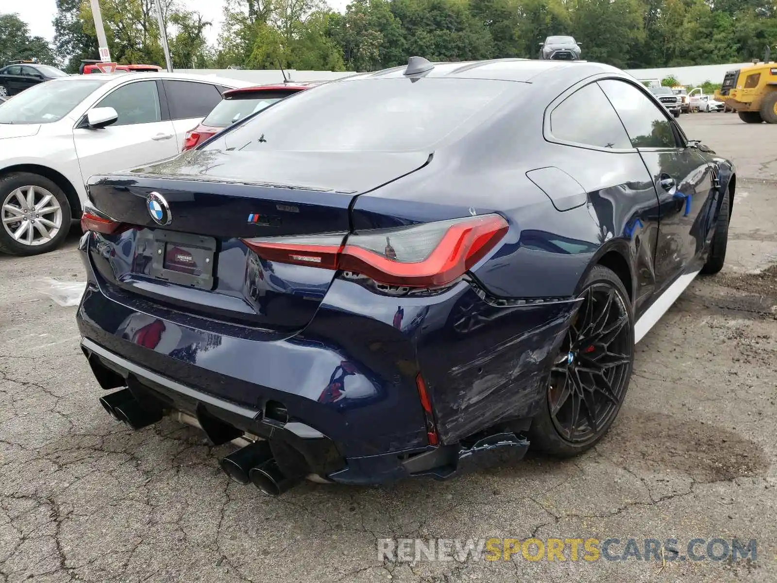 4 Photograph of a damaged car WBS33AZ03MCG38451 BMW M4 2021