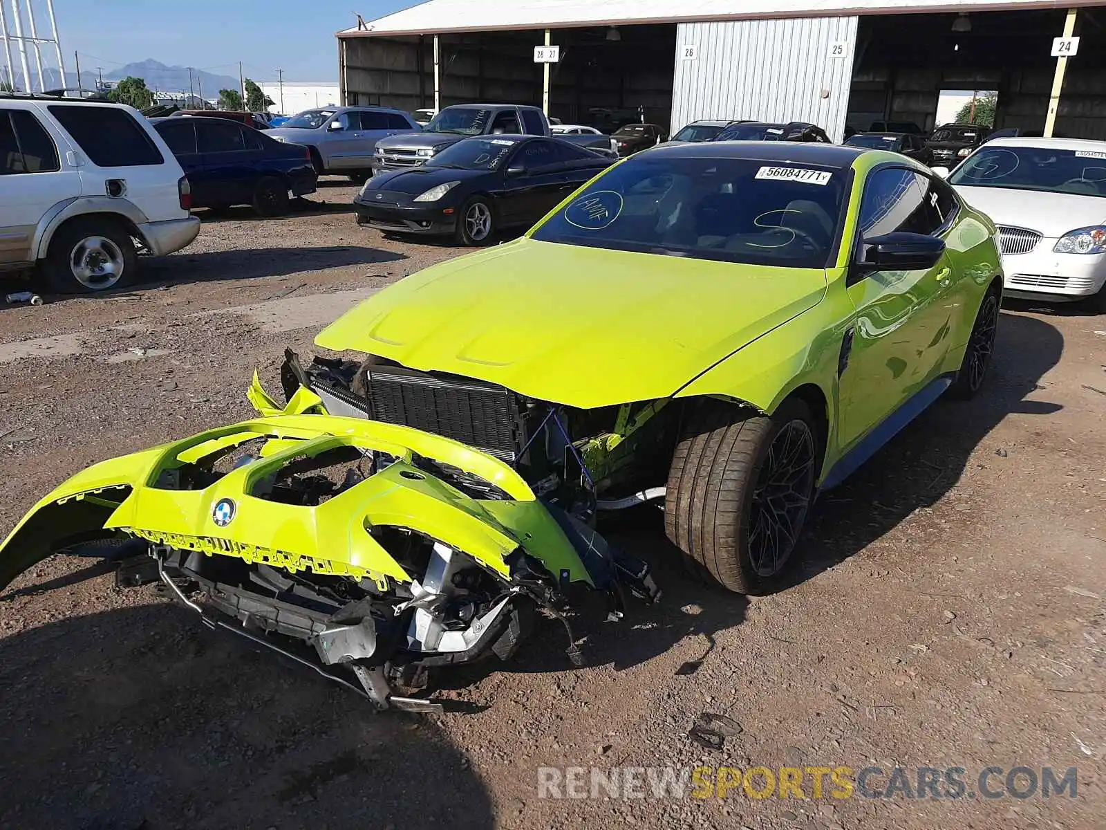 2 Photograph of a damaged car WBS33AZ03MCG63771 BMW M4 2021