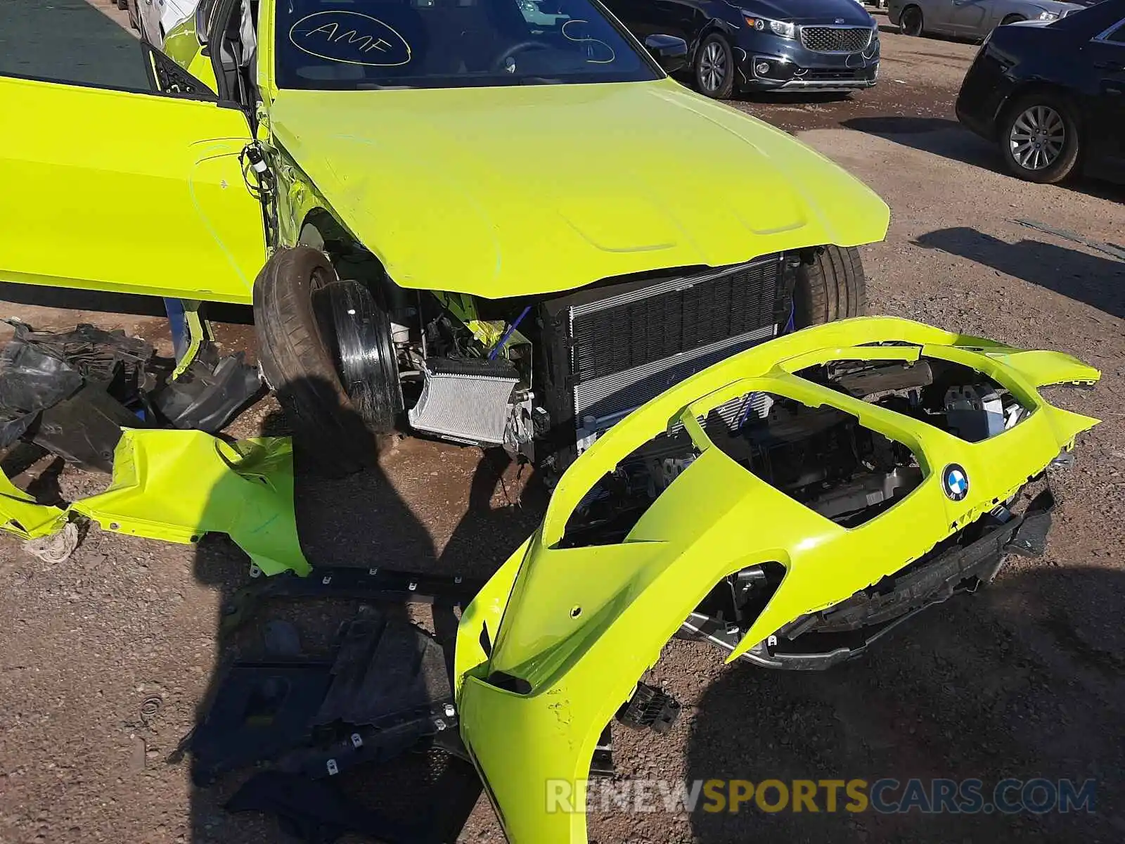 9 Photograph of a damaged car WBS33AZ03MCG63771 BMW M4 2021