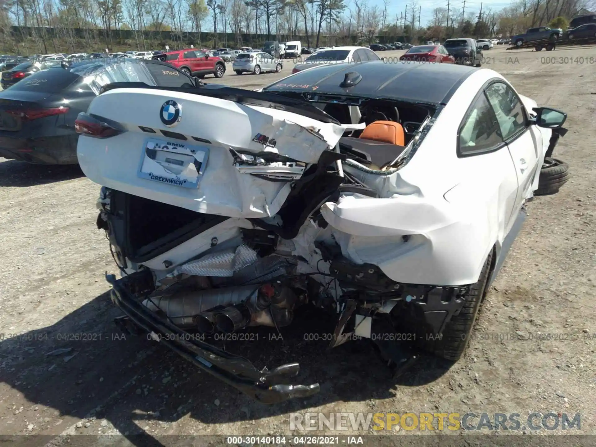 6 Фотография поврежденного автомобиля WBS33AZ03MCG74754 BMW M4 2021