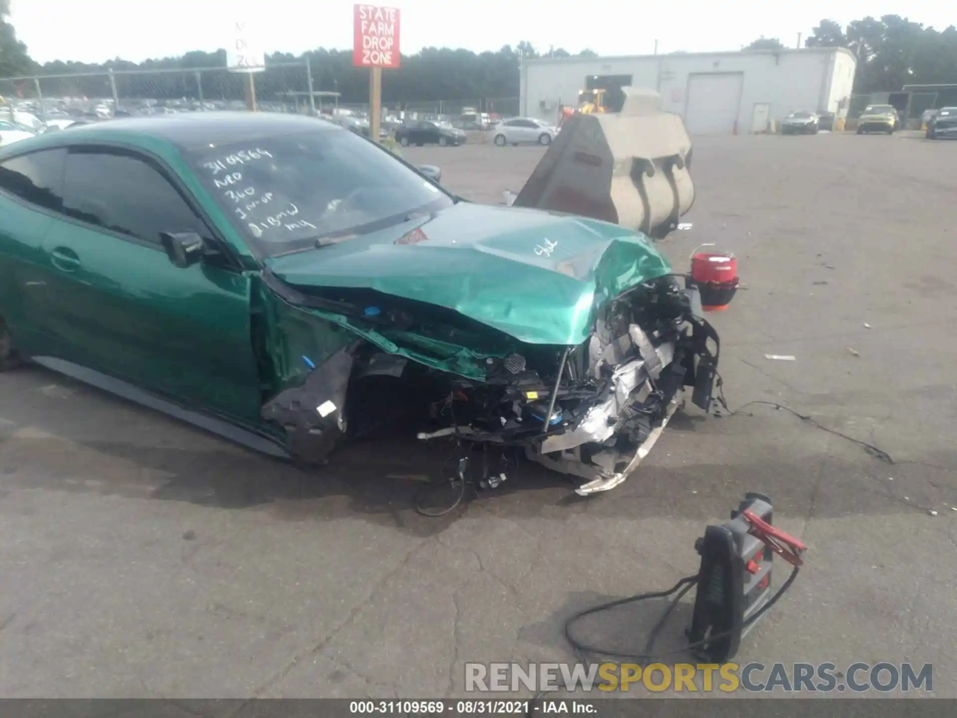 7 Photograph of a damaged car WBS33AZ03MCG89609 BMW M4 2021