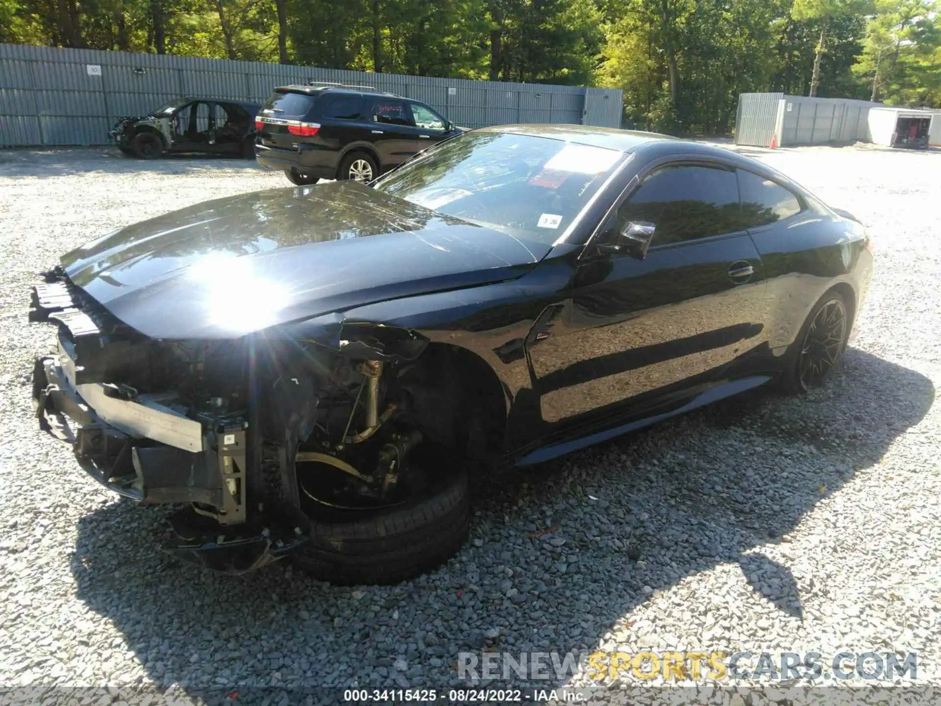 2 Photograph of a damaged car WBS33AZ05MCG55199 BMW M4 2021