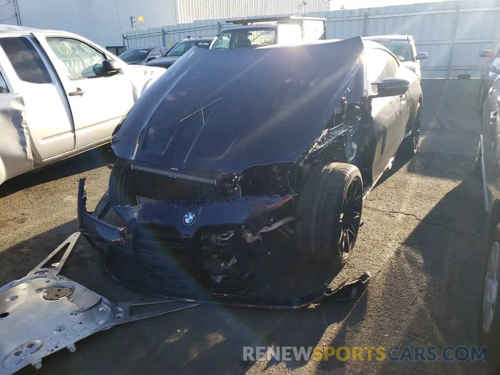 2 Photograph of a damaged car WBS33AZ06MCG48696 BMW M4 2021