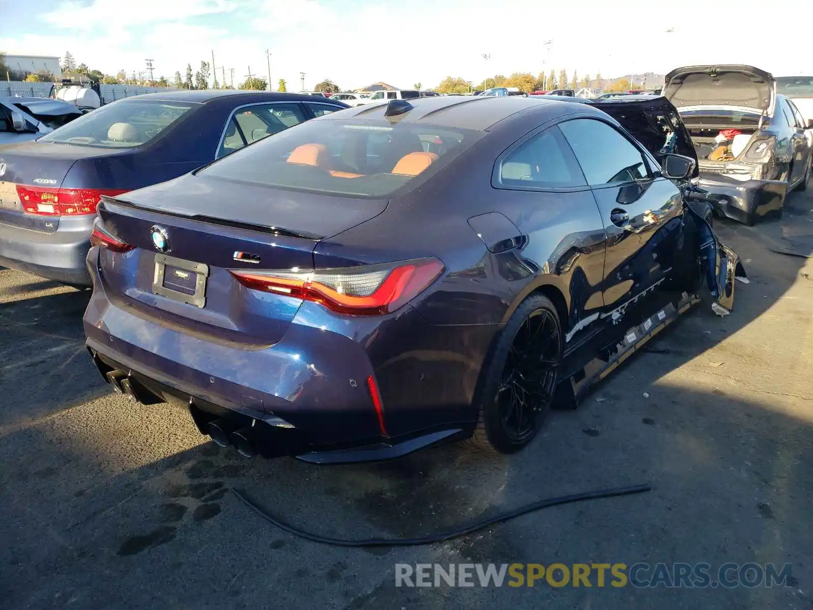 4 Photograph of a damaged car WBS33AZ06MCG48696 BMW M4 2021